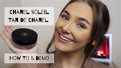 how to use chanel illuminating fluid|How to use CHANEL 'Soleil Tan De Chanel' Cream Bronzer.